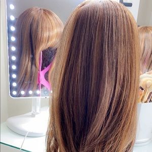 22’ long synthetic wig